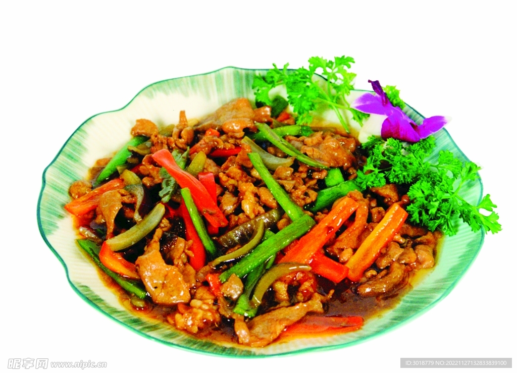 手抓炒羊肉