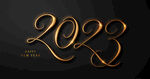 2023细金属字体设计
