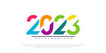 2023创意多彩字体设计