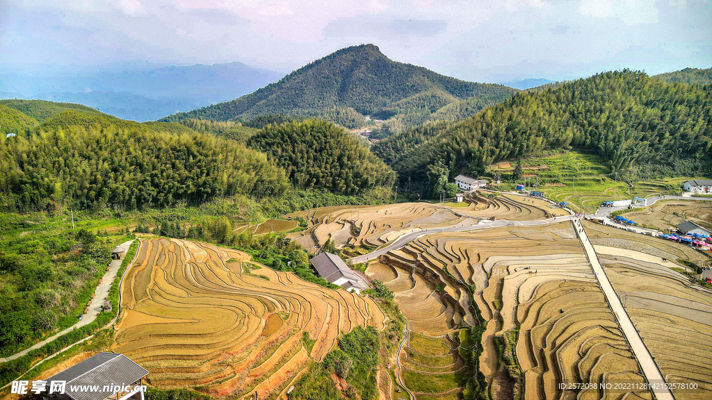 崇义上堡梯田风光