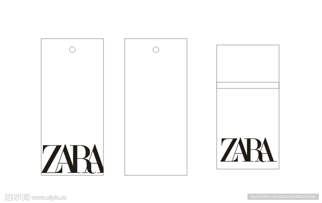 ZARA 吊牌