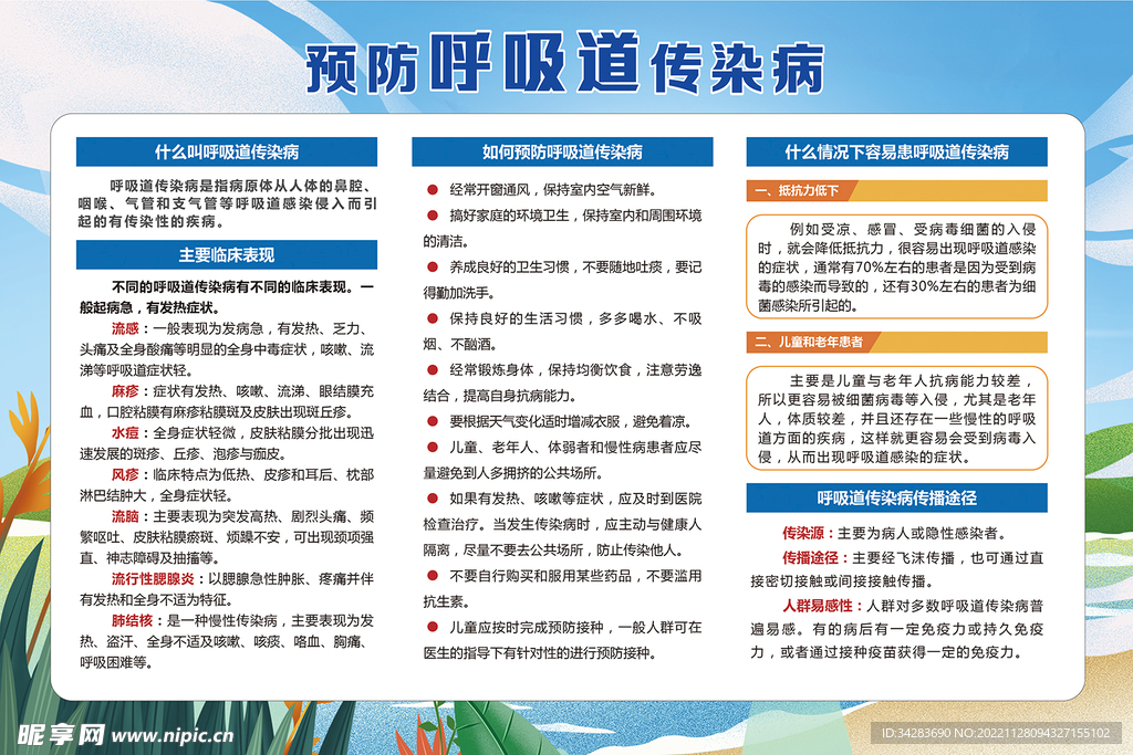 预防呼吸道传染病