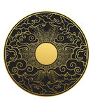 金色国风花纹
