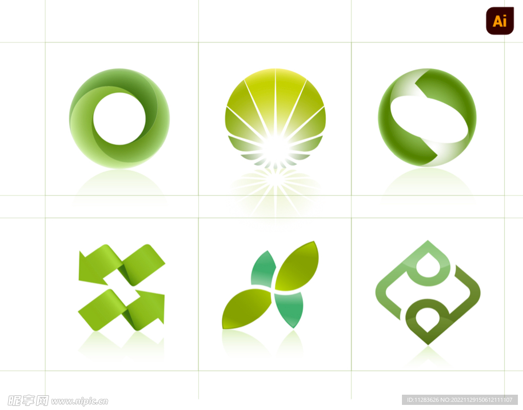 绿色环保科技logo