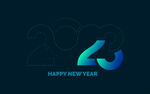 2023创意艺术字海报