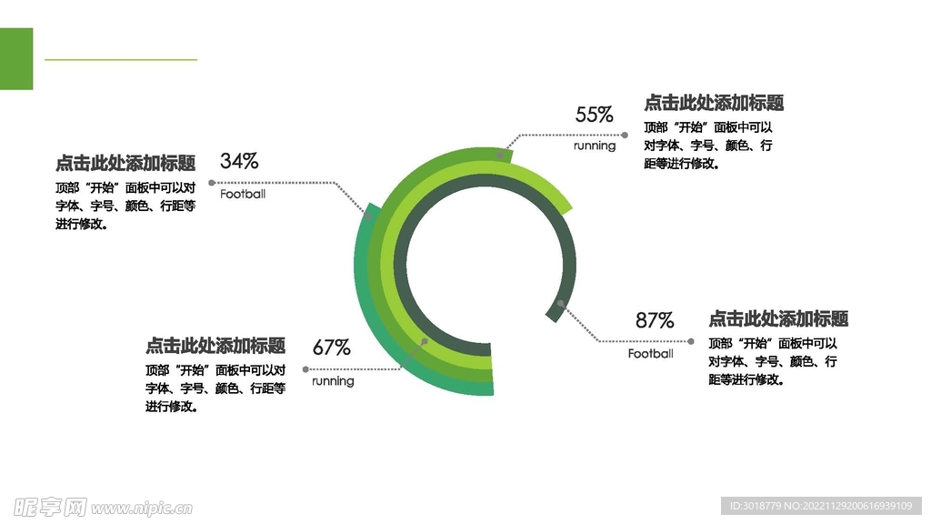 饼状图 