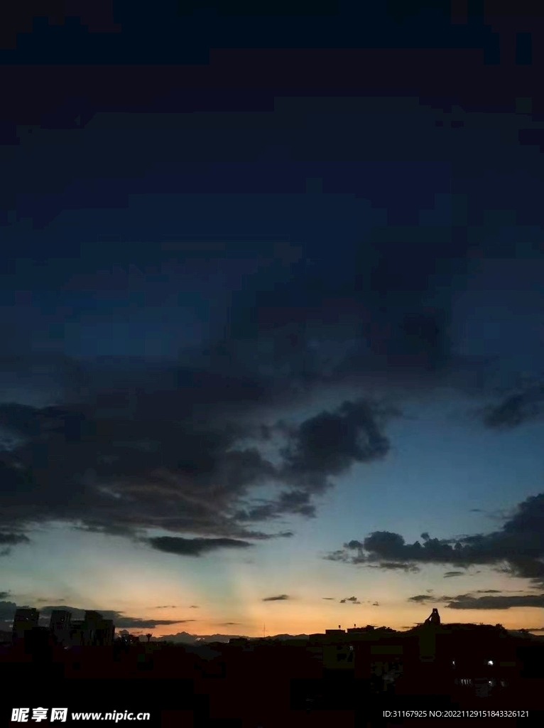 夜色背景