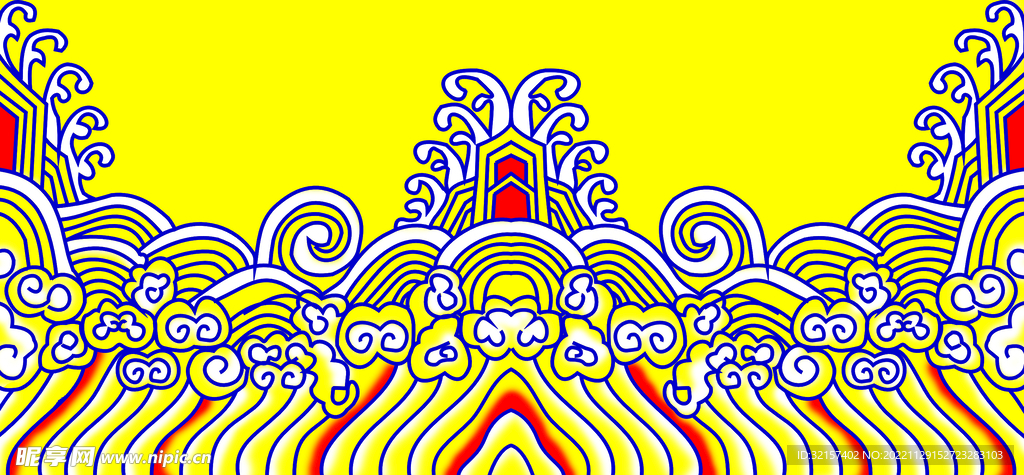 国潮花纹