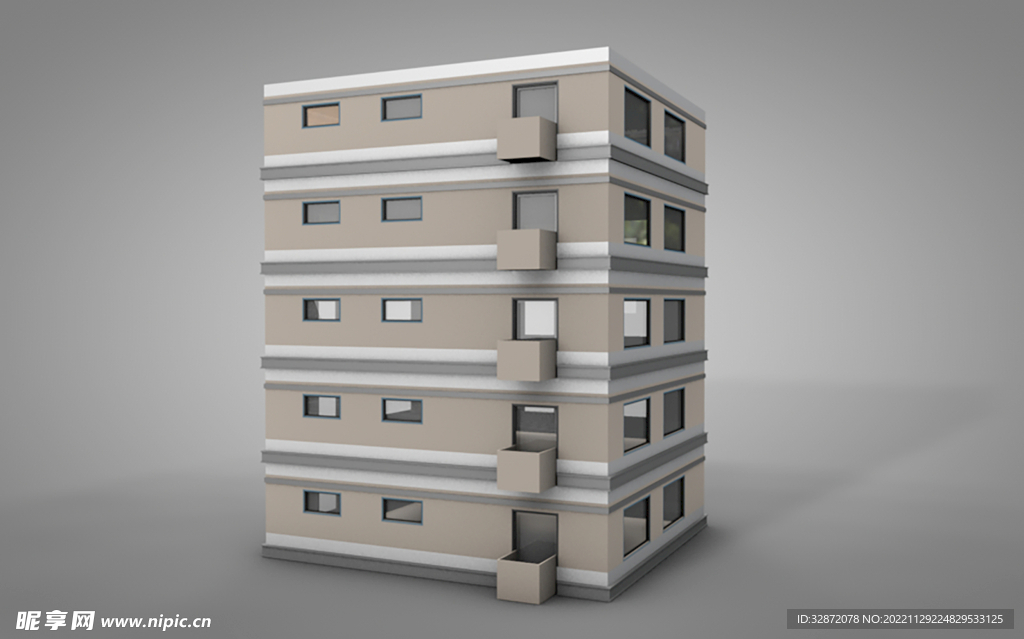 C4D 低面