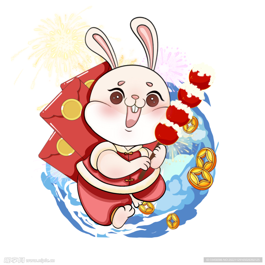 糖葫芦兔子