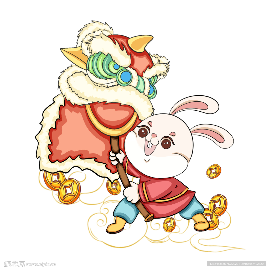 兔年舞狮