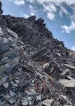 折多山 新都桥 爬山 怪石 天