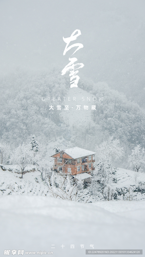 大雪海报