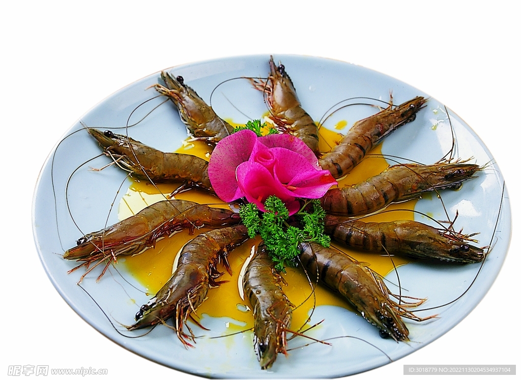 烤大虾