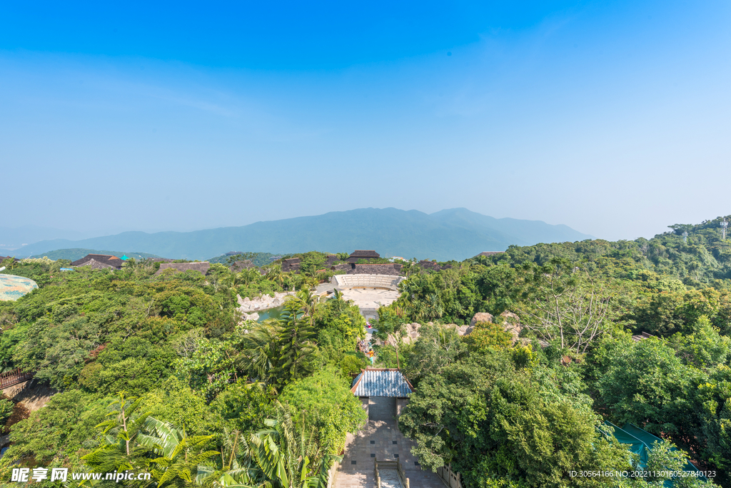 公园复古建筑