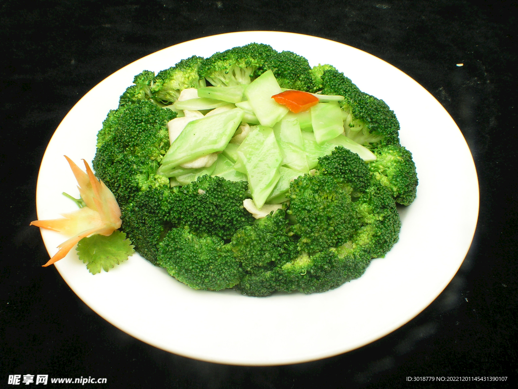 鸡汁西兰花