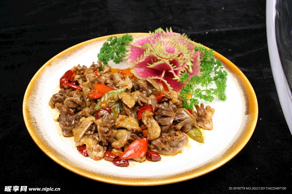 麻辣鸡胗