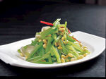 香芹拌黄豆