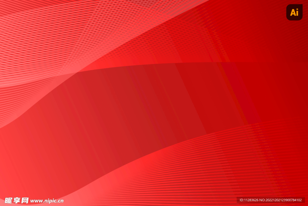 红色抽象时尚背景