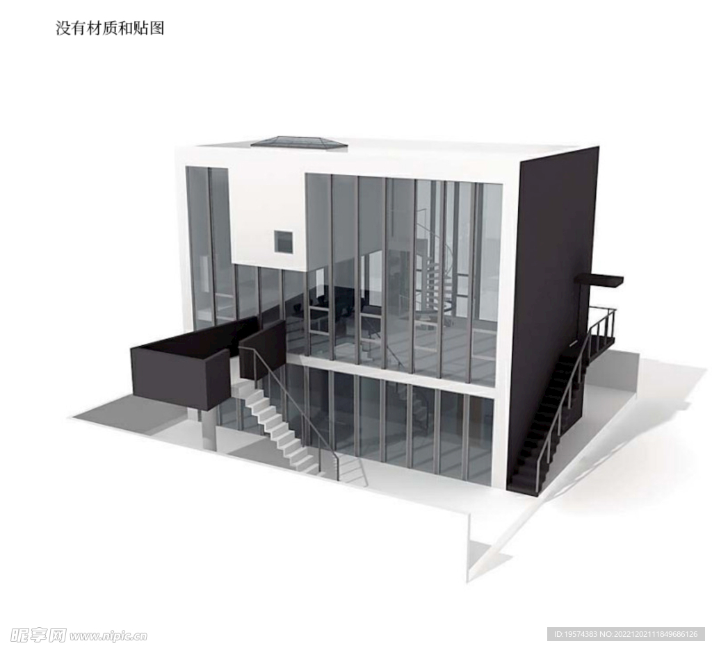 C4D模型 建筑物  