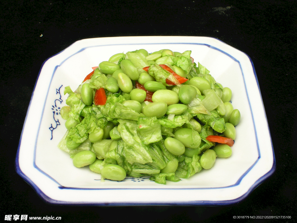 芹味青豆
