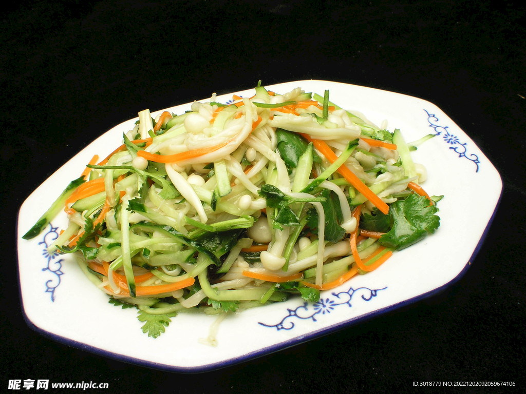 三丝金针菇