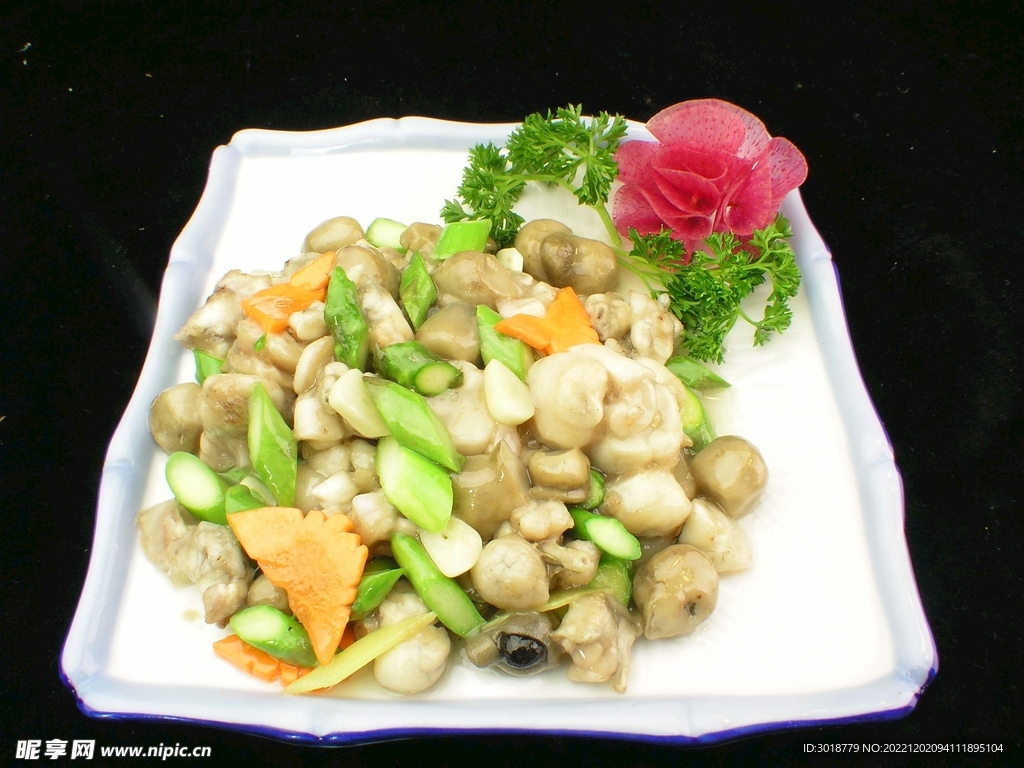 油炝牛蛙仔