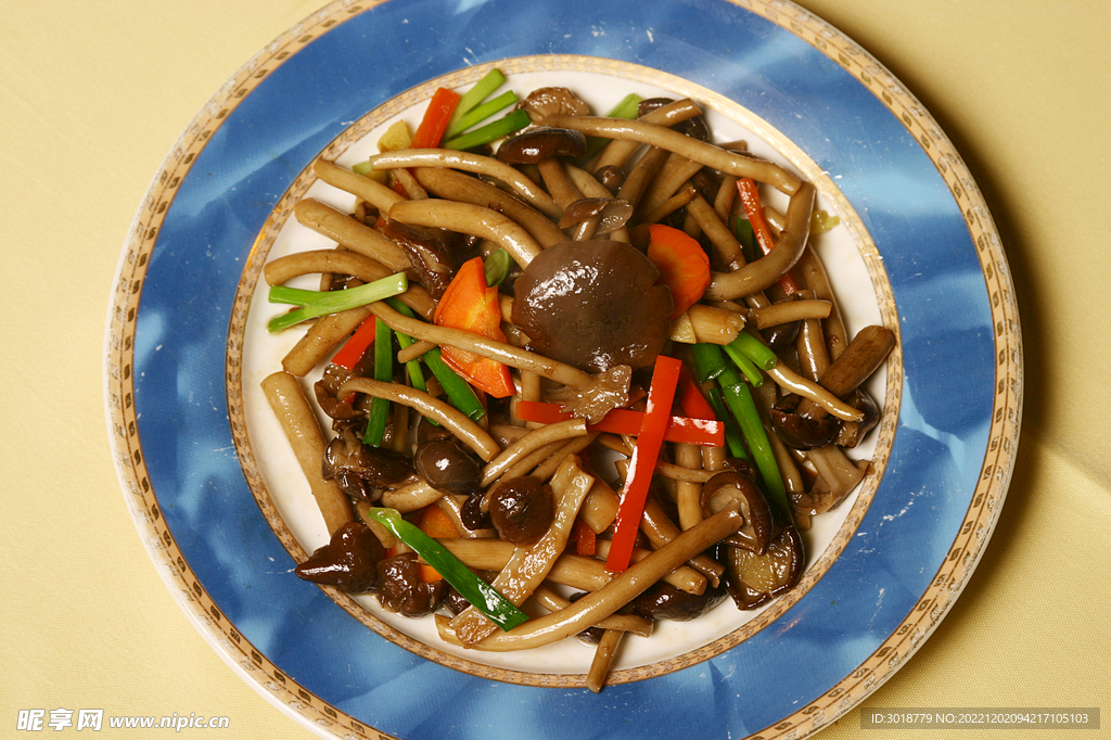 烧汁茶树菇