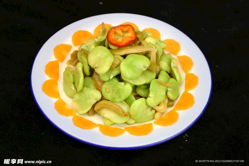 榨菜蚕豆