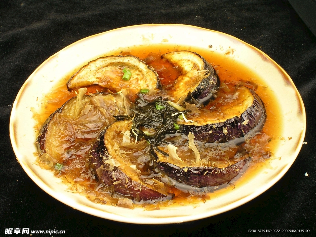 炸茄子