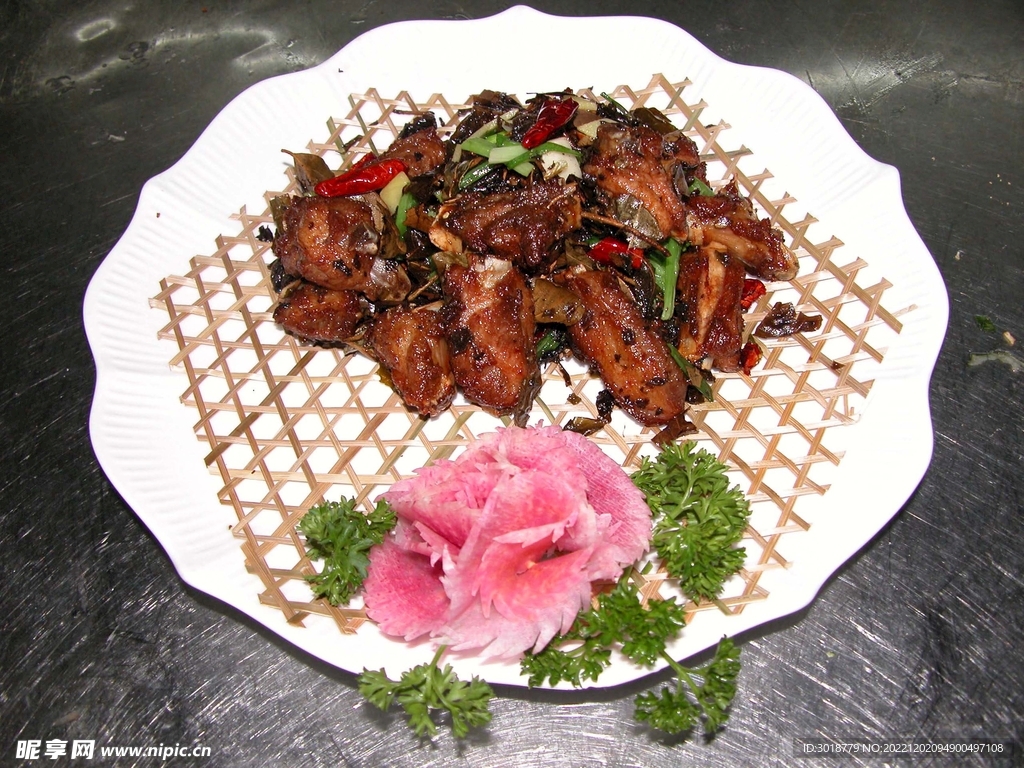极品菜脯葱香骨