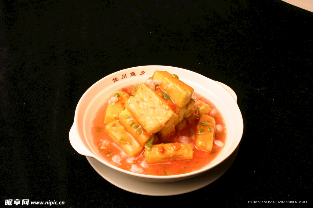 虾仁酿豆腐
