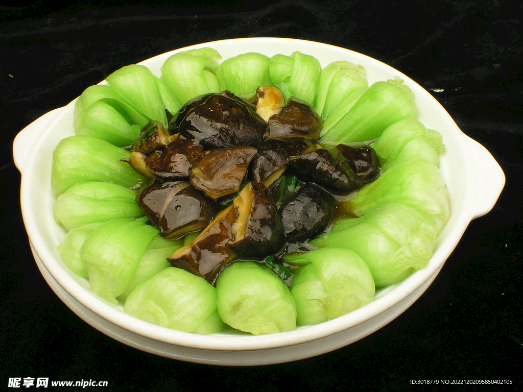 香菇菜心