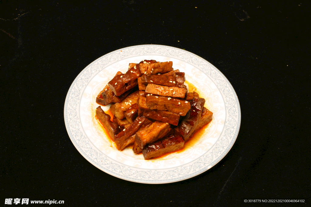 香辣豆腐干