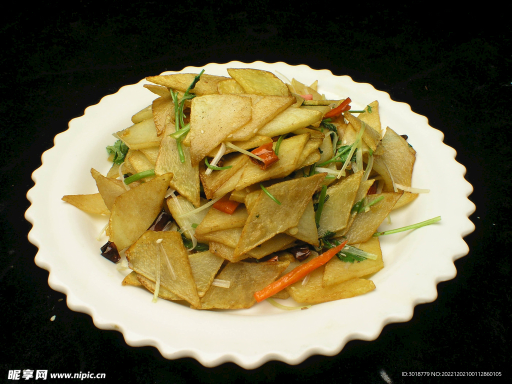 香辣土豆片