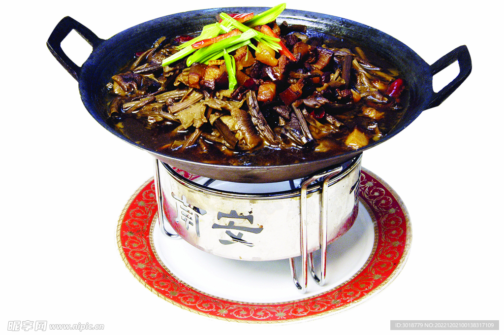 茶树菇烧肉