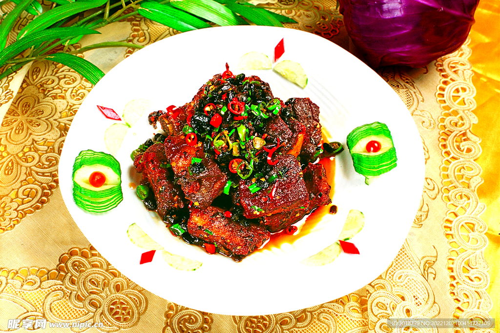 豉椒炒肉排