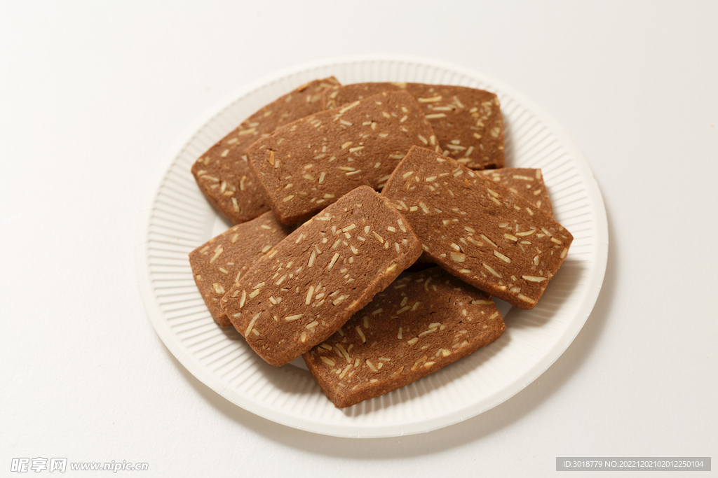 巧克力杏仁饼干
