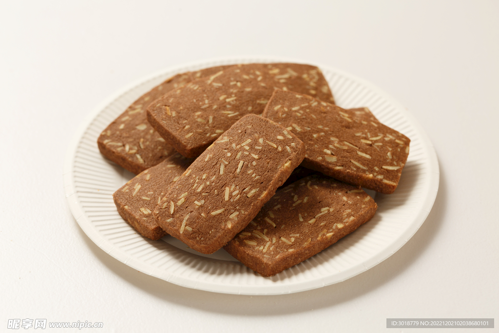 巧克力杏仁饼干