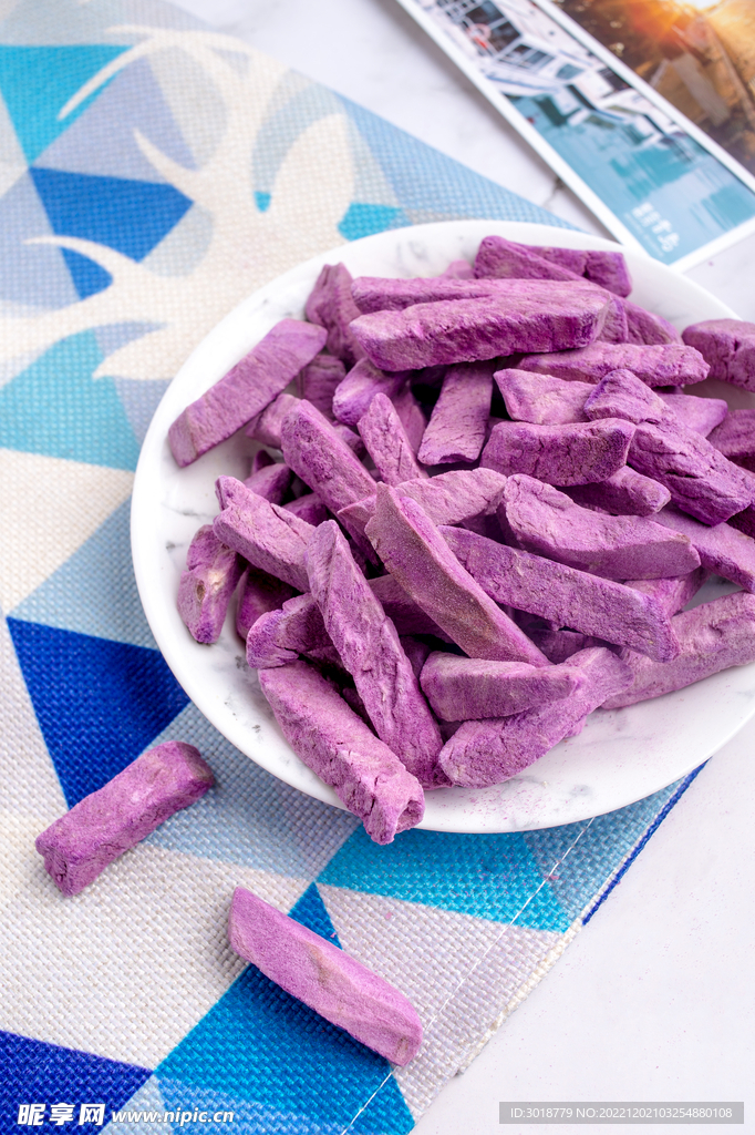 紫薯果干