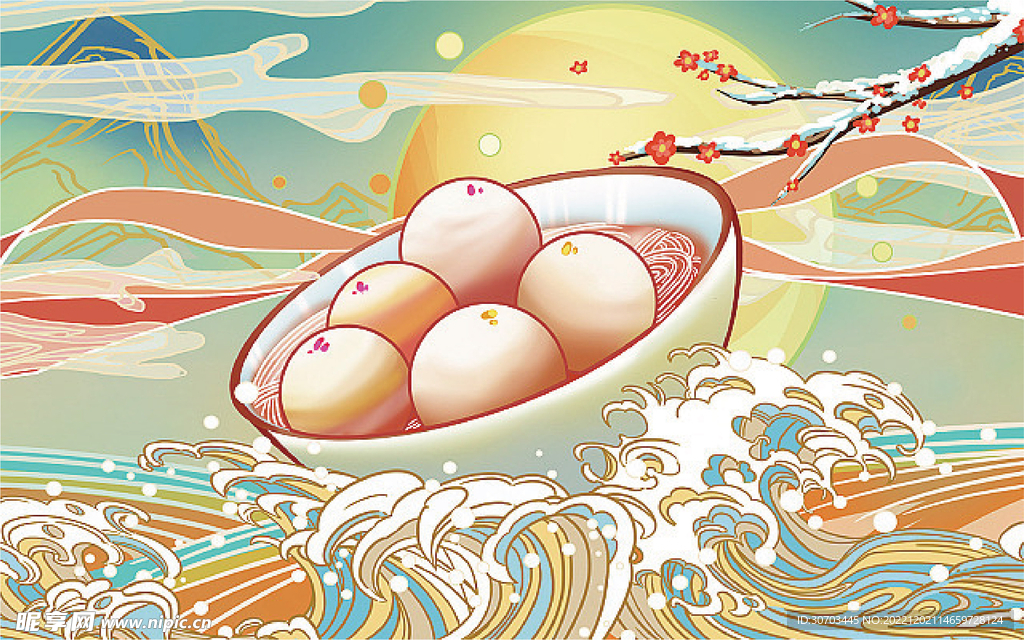 汤圆和大海