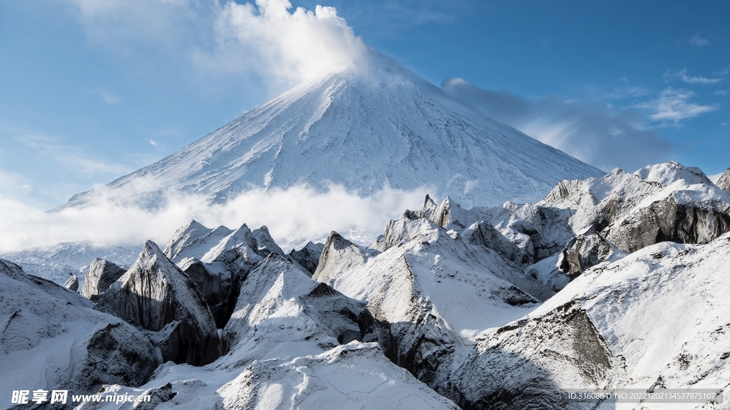 火山 
