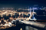 夜景合成PSD背景模版