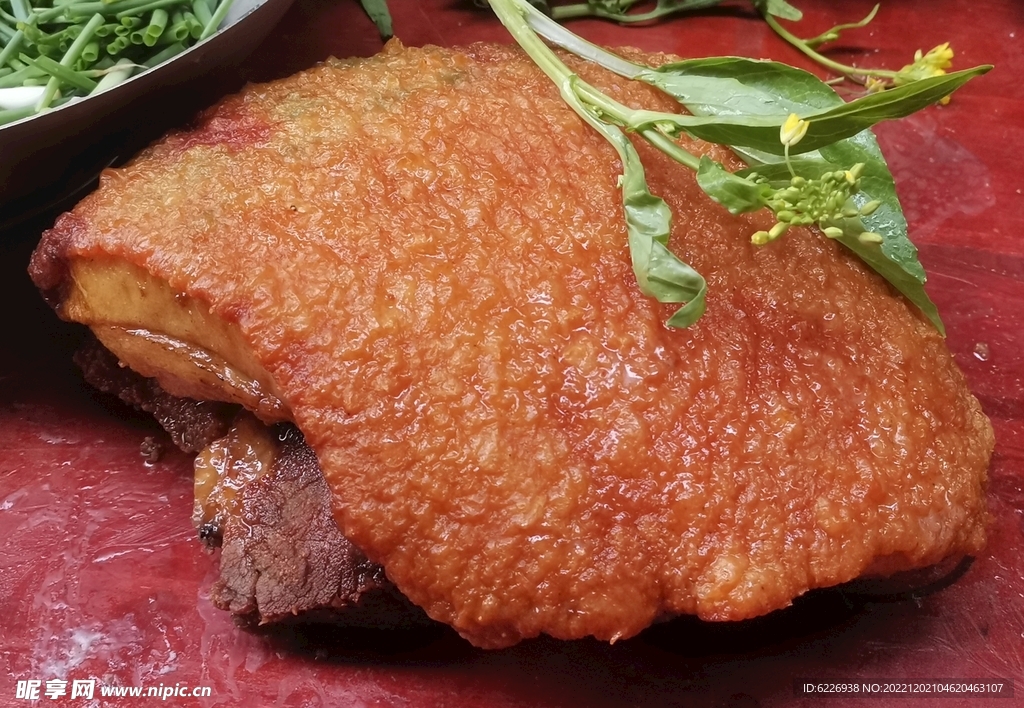 扣肉 炸肉 猪肉 鲜肉 