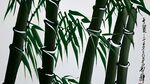 国画竹子