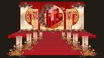 中国风婚礼背景
