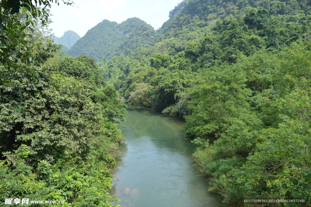 自然风景河