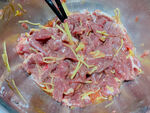 火锅配菜牛肉