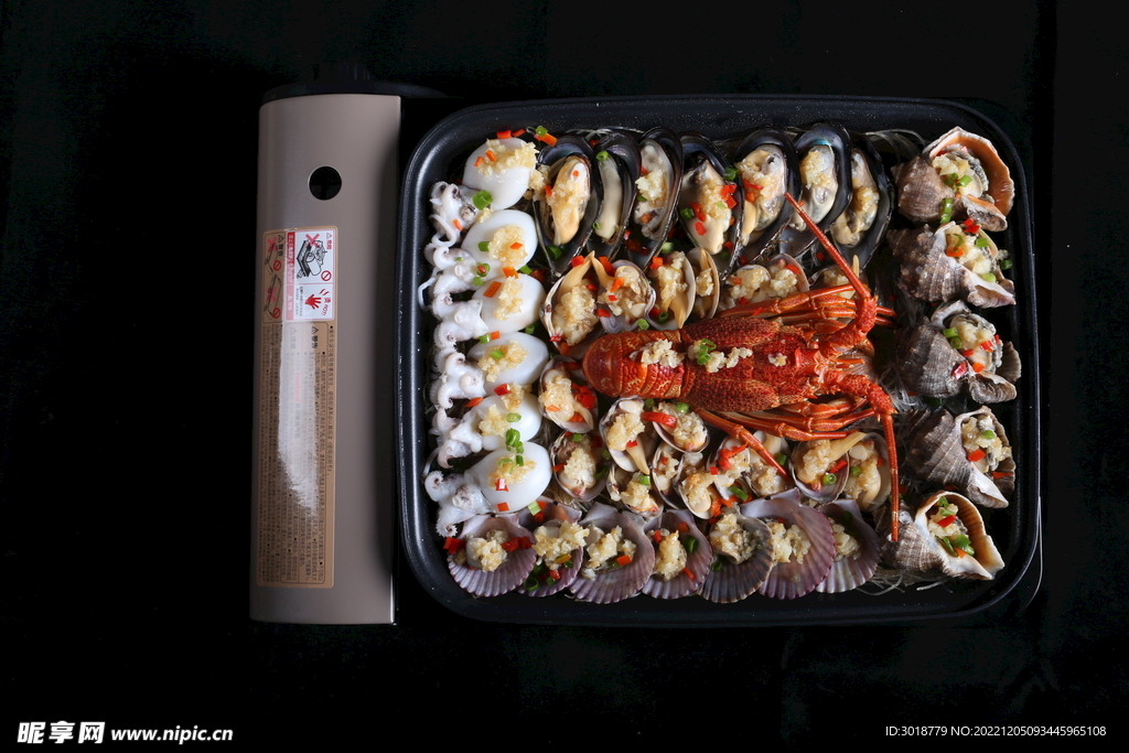 海鲜煲饭