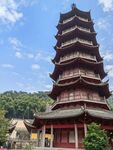 名胜古迹 阿育王寺